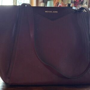 Michael Kors Rich Burgundy Tote
